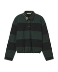 Striped polo shirt