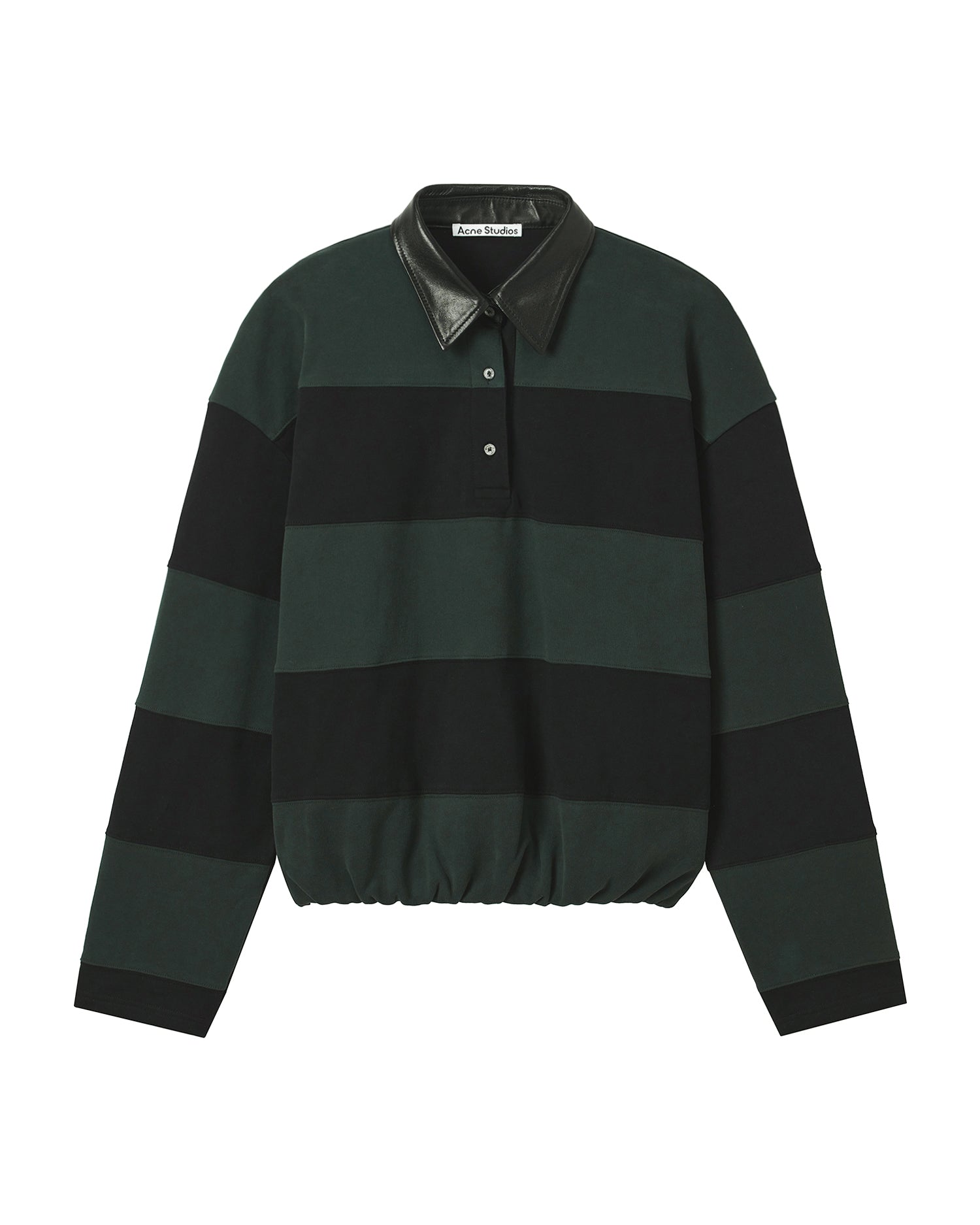 Striped polo shirt