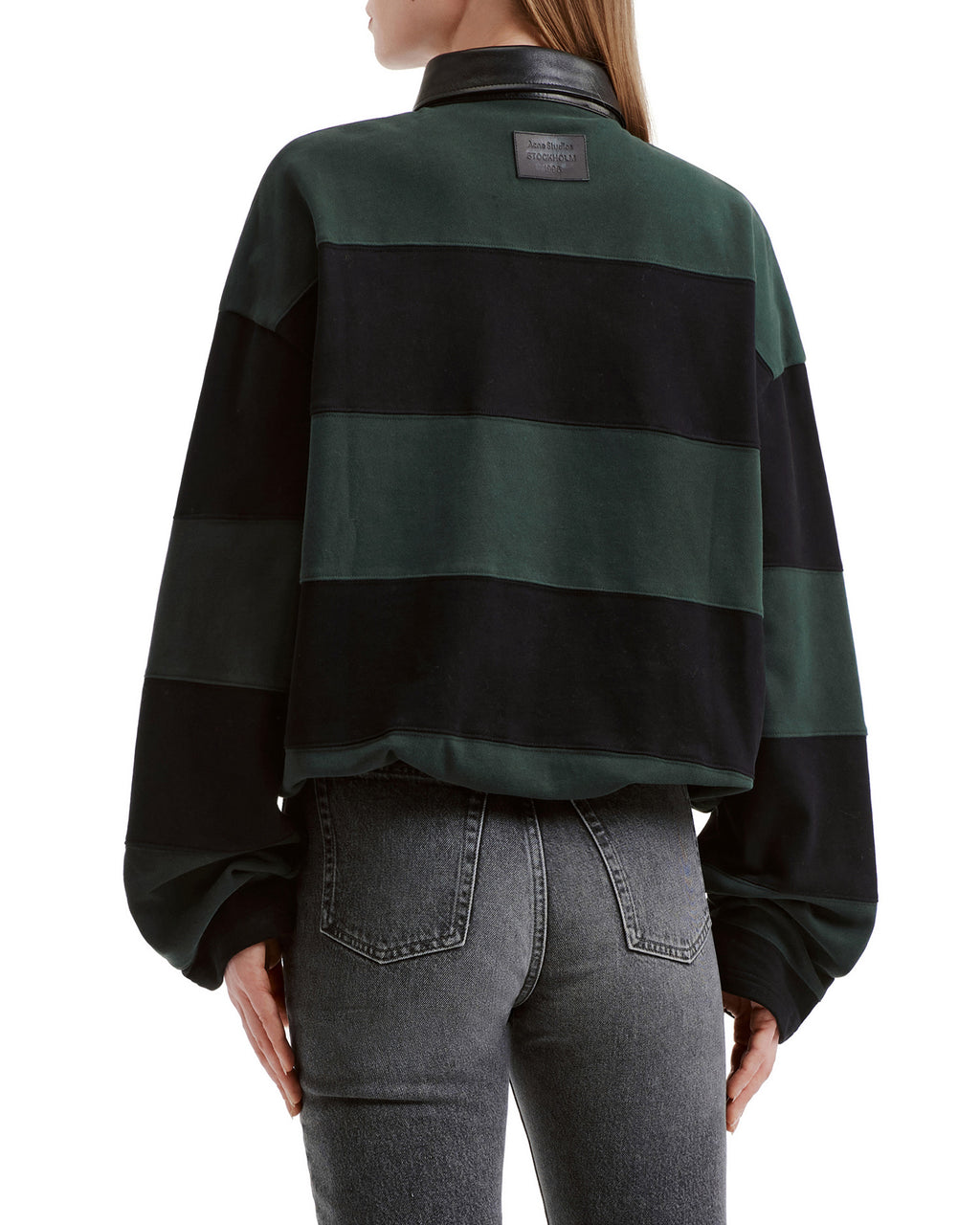 Striped polo shirt