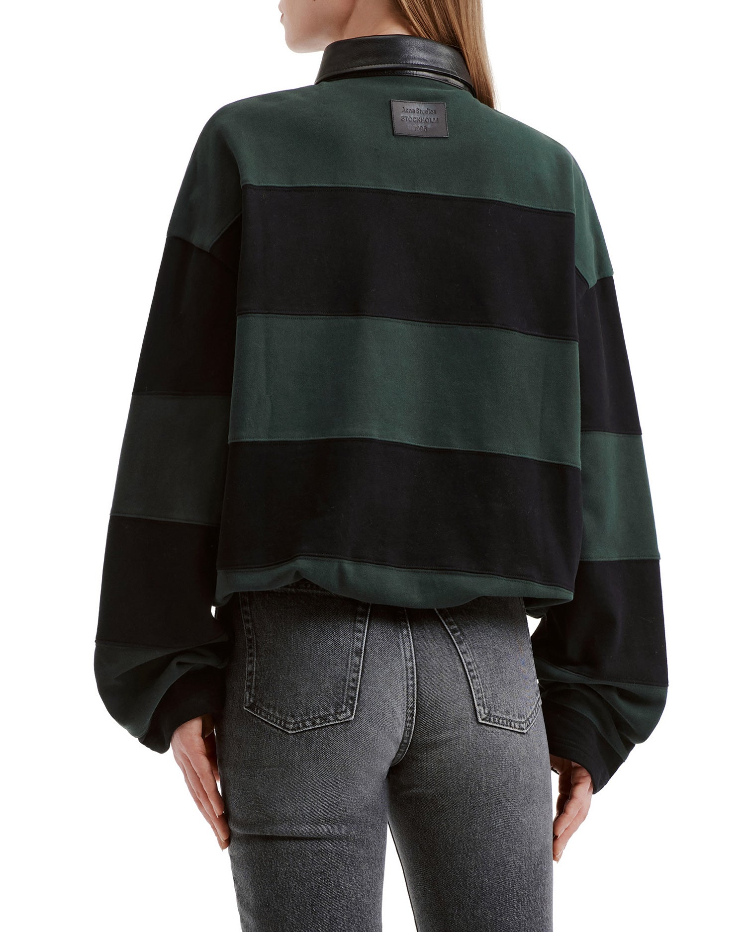 Striped polo shirt