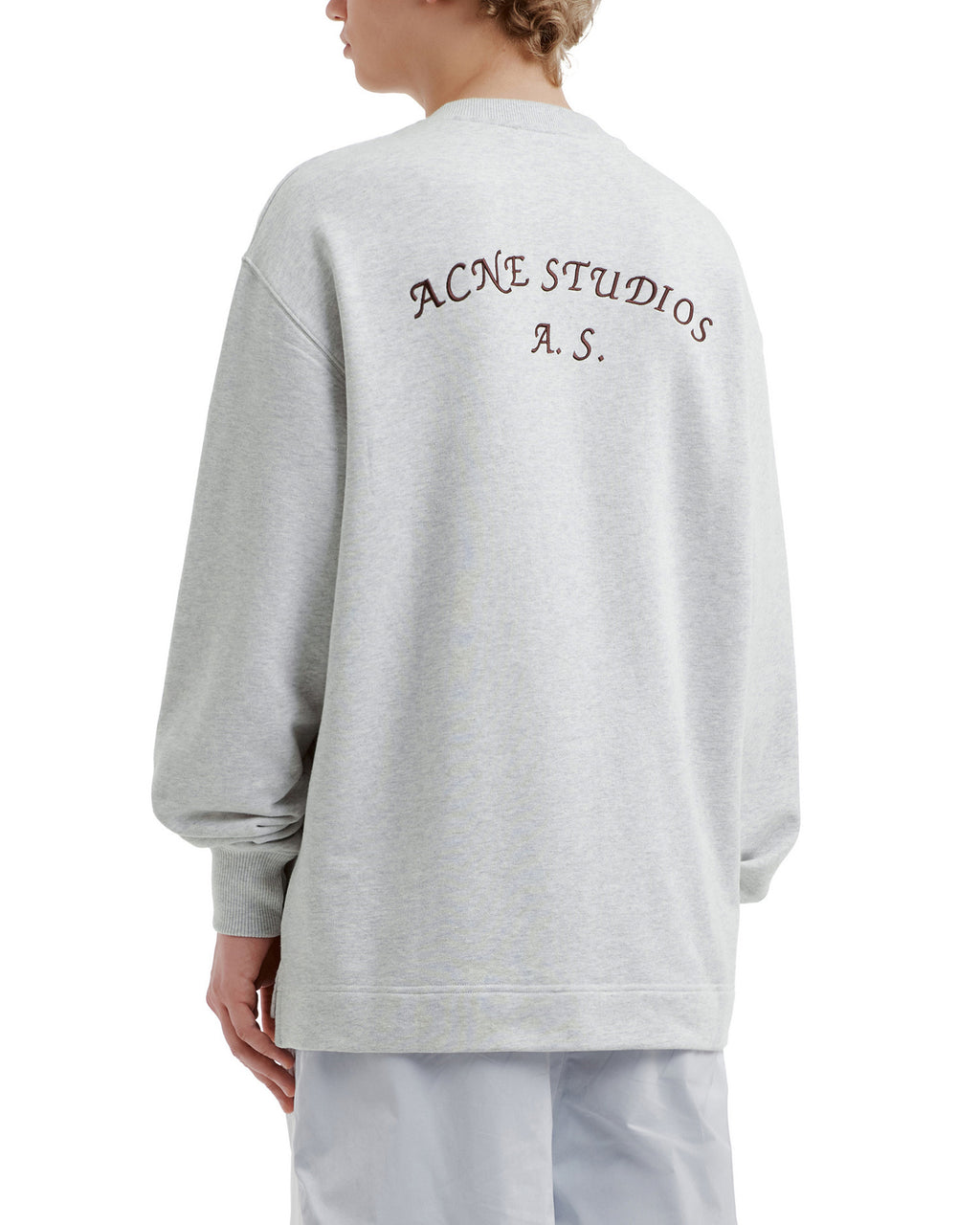 Fleece logo sweatshirt