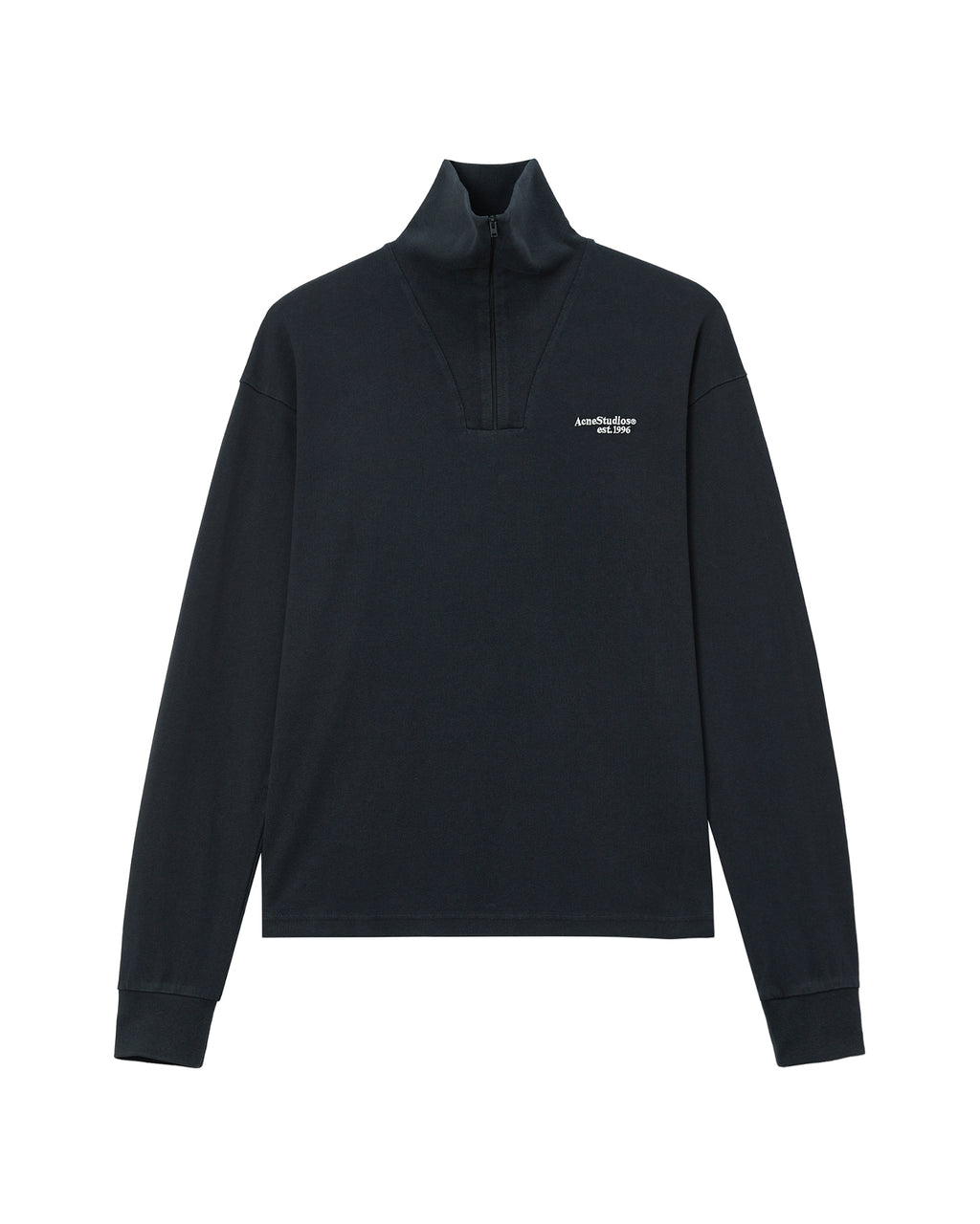 Half-zip logo sweatshirt