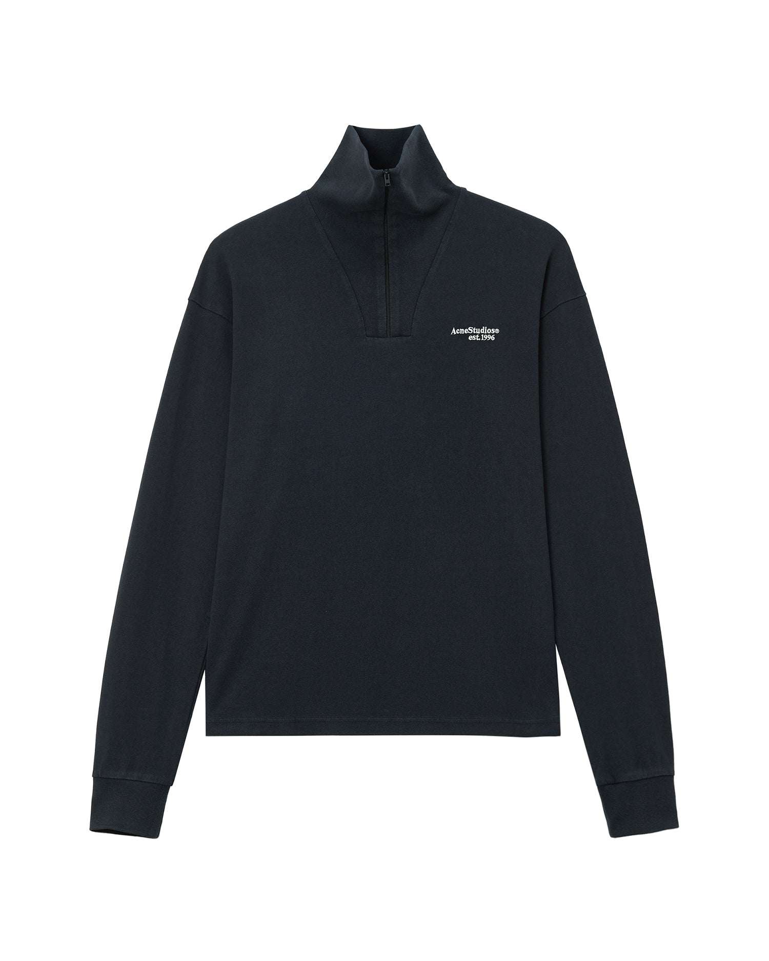 Half-zip logo sweatshirt