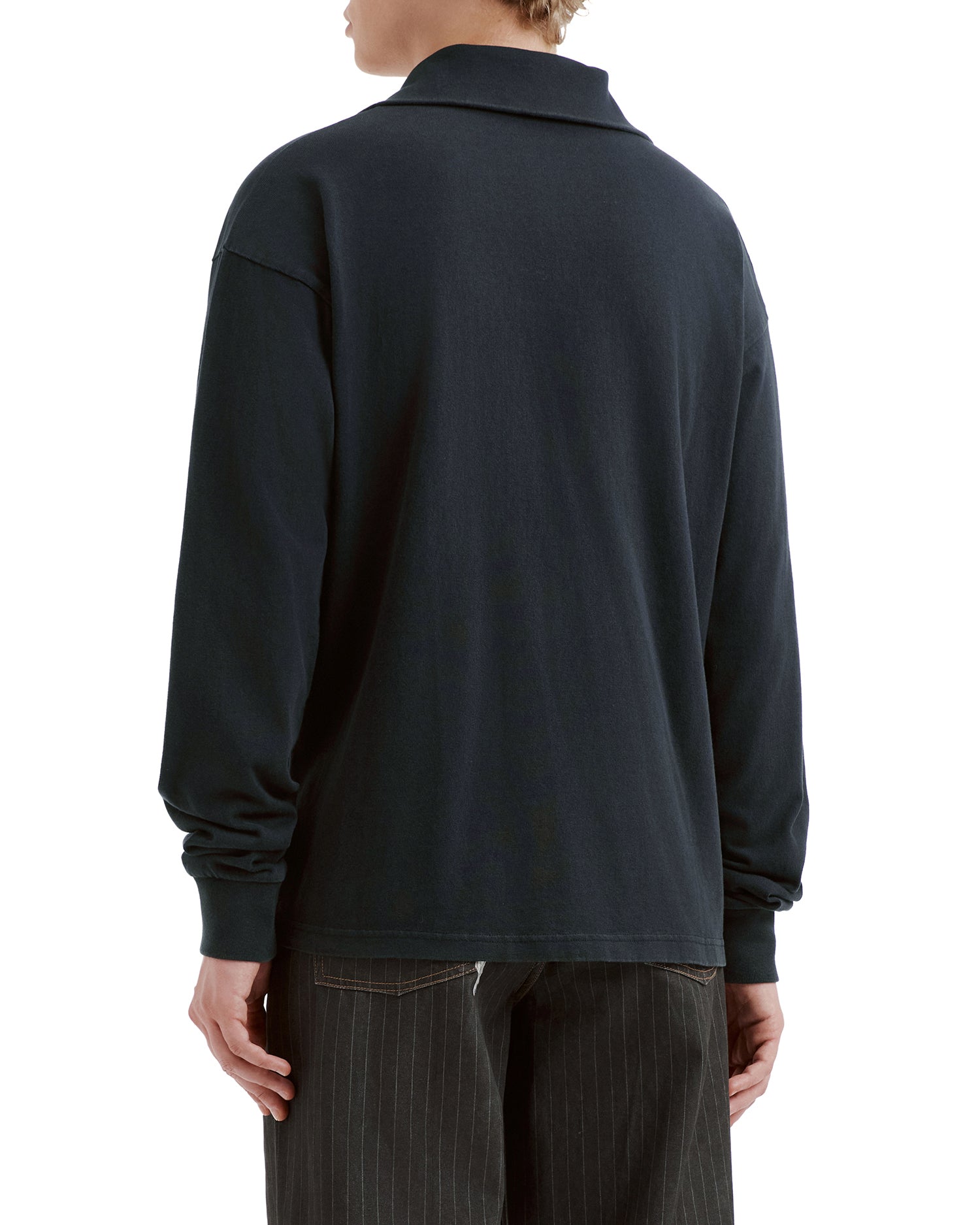 Half-zip logo sweatshirt