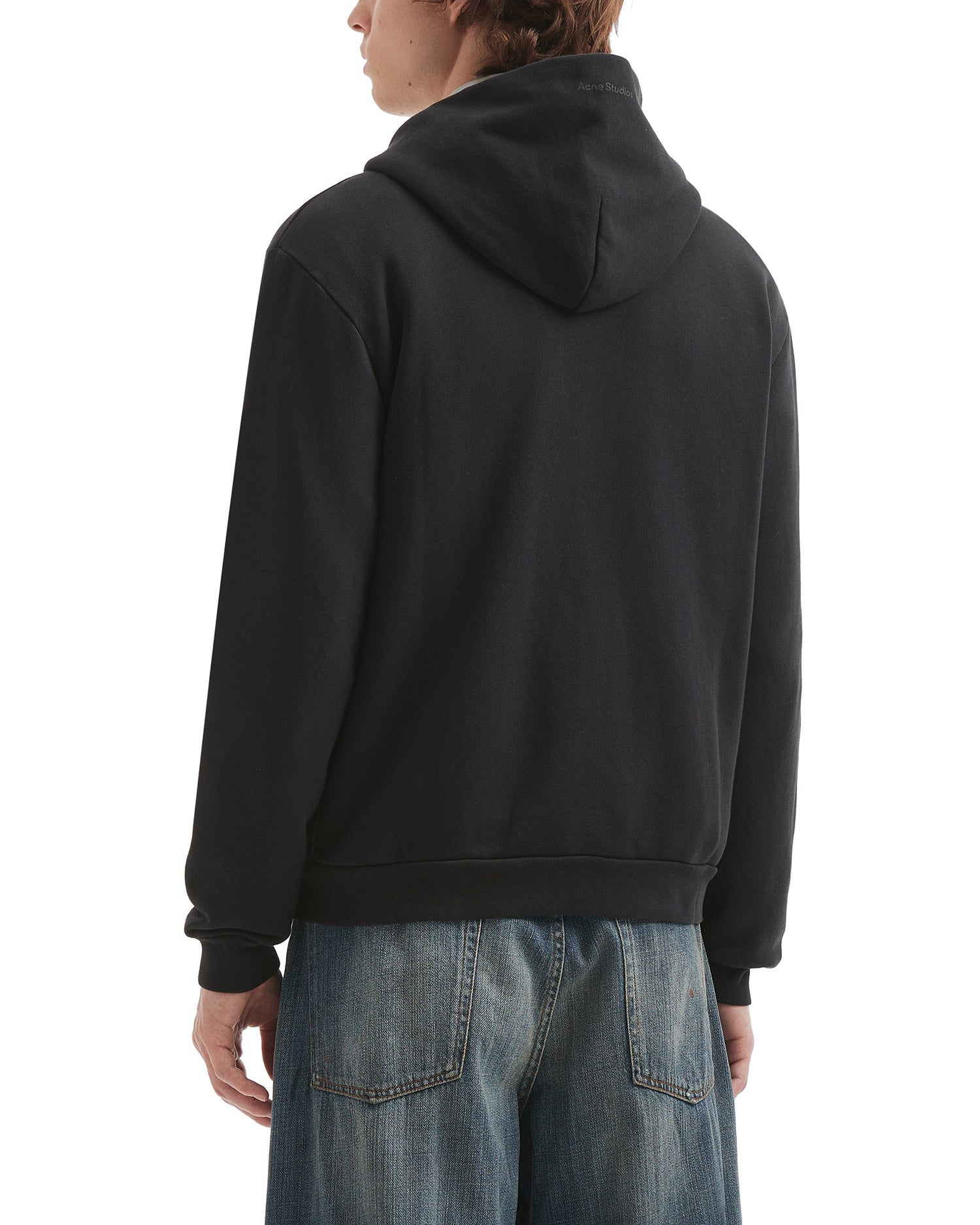 Hooded zipper sweater
