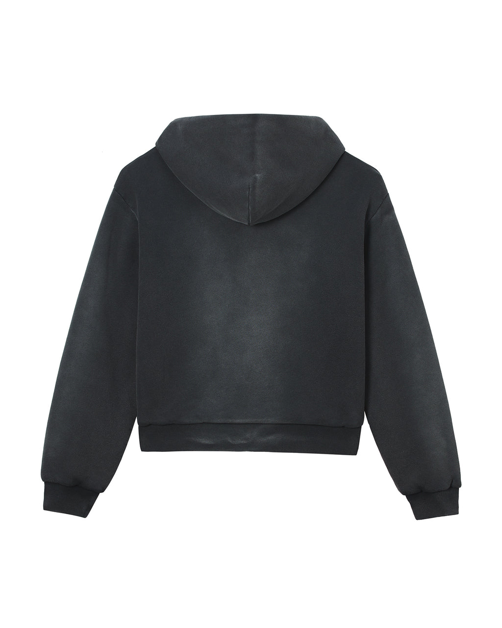 Sprayed zip hoodie
