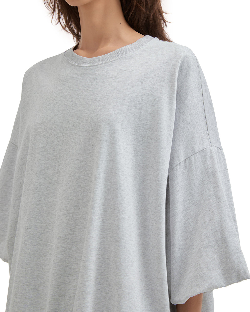 Gathered logo tee