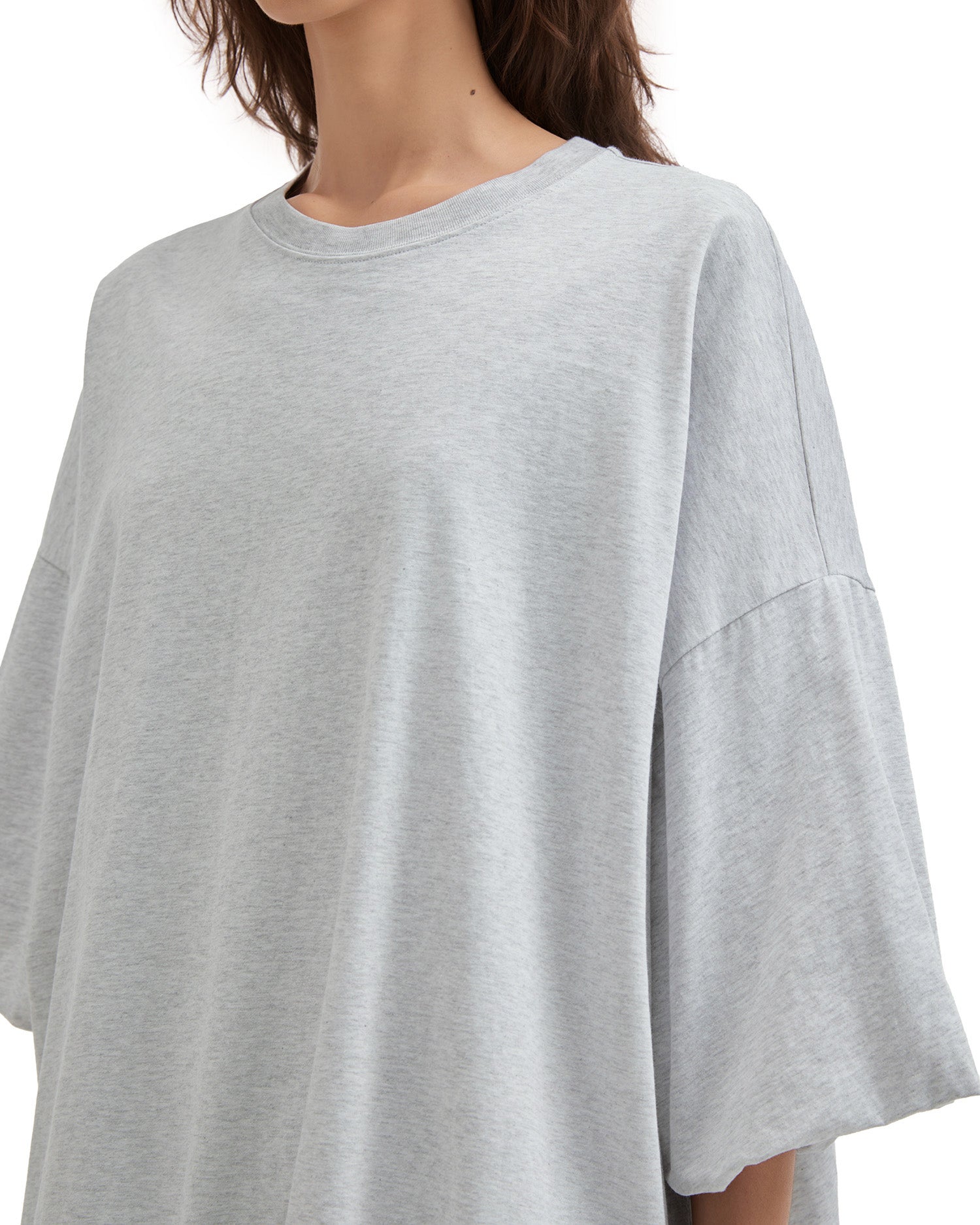 Gathered logo tee