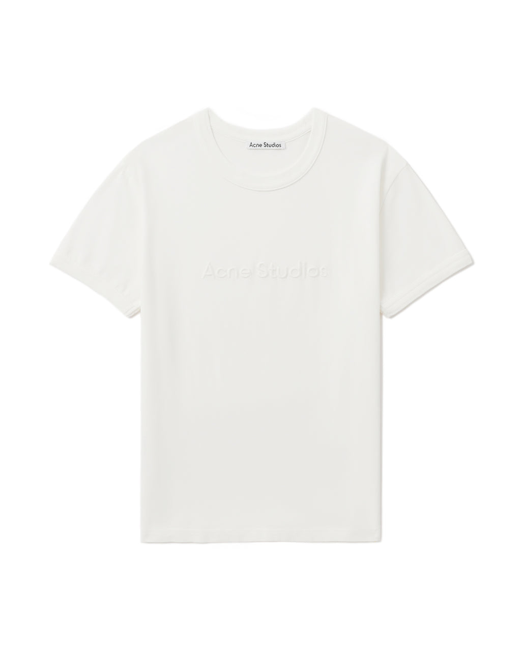 Fitted logo tee
