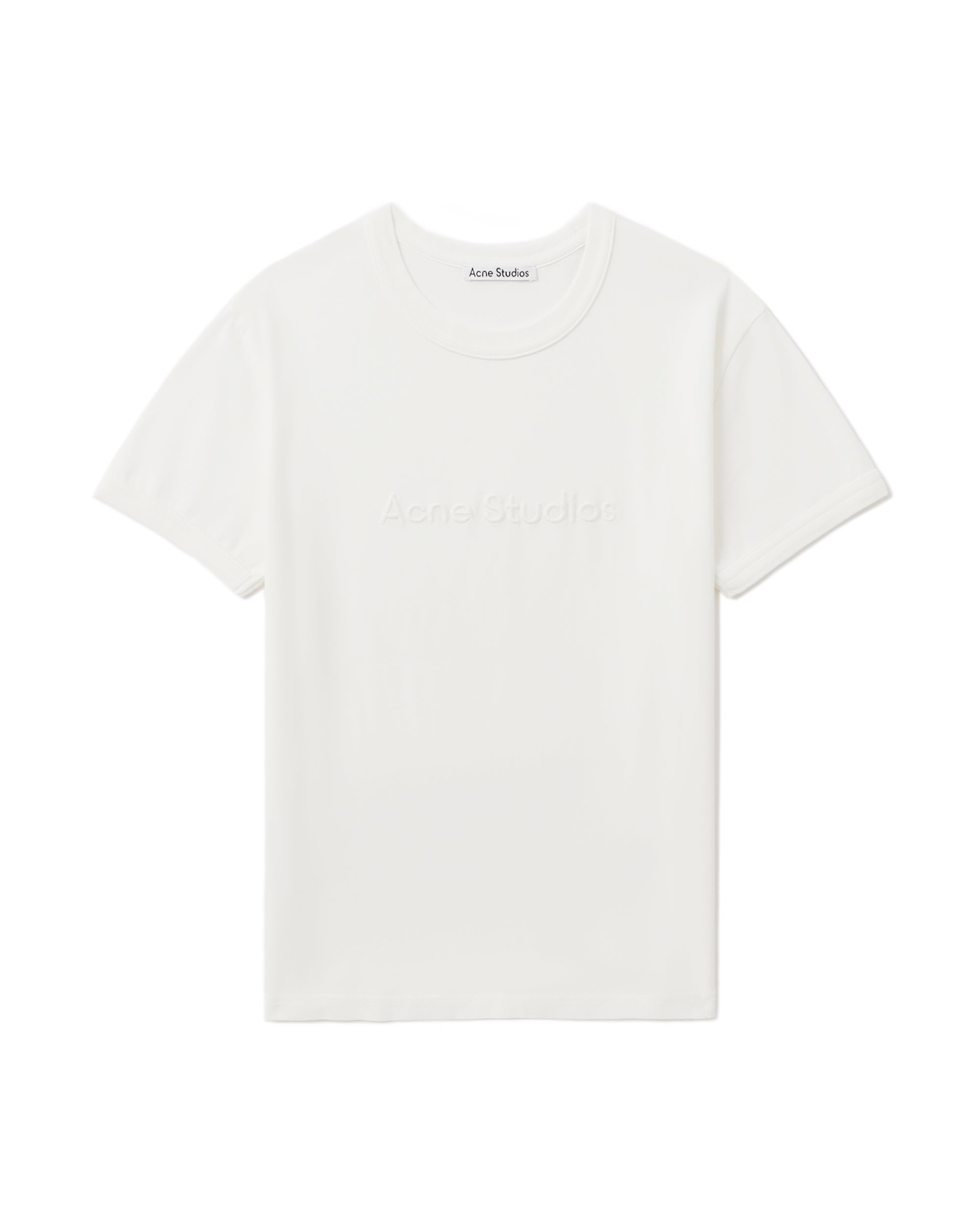 Fitted logo tee