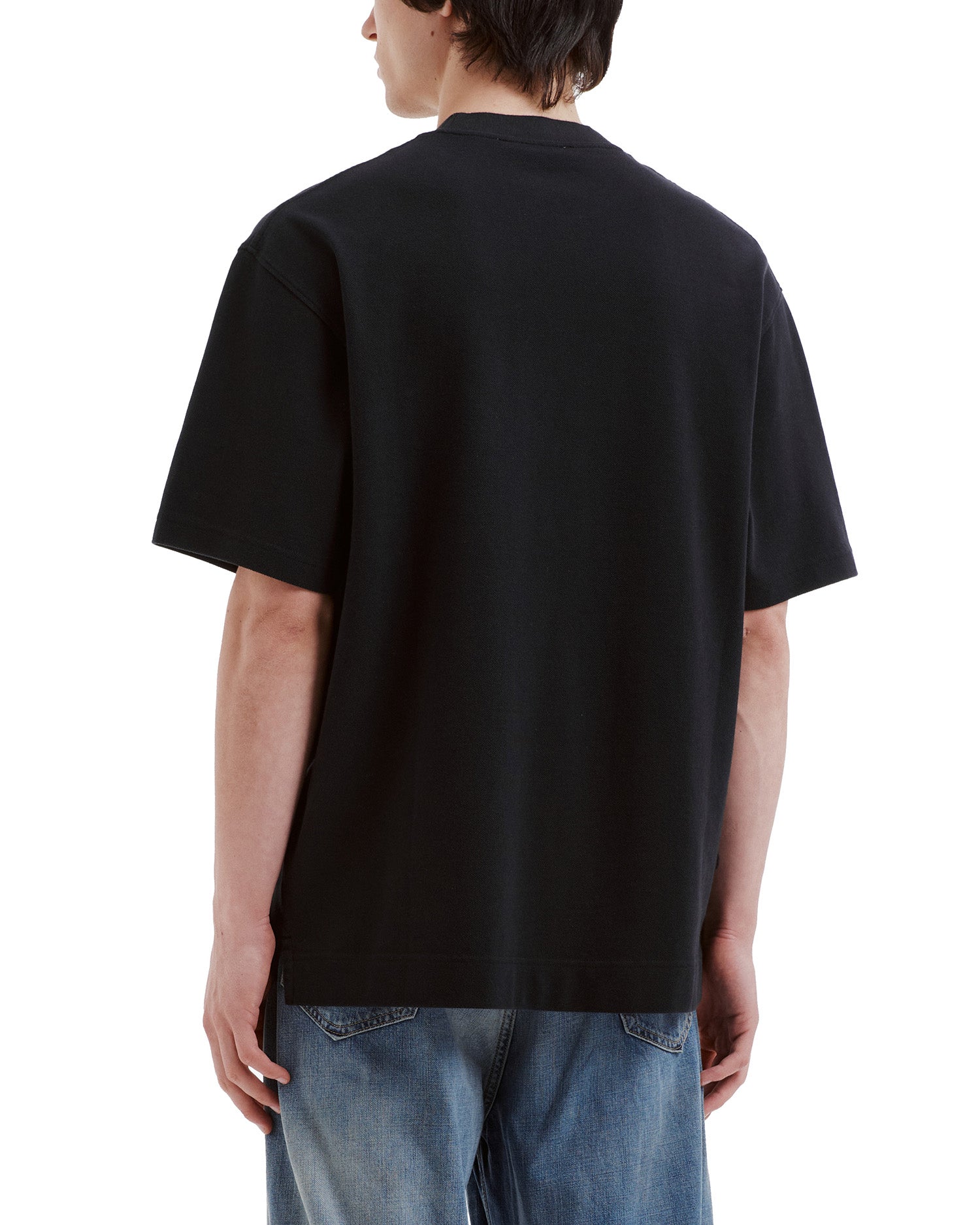 Embroidered logo tee