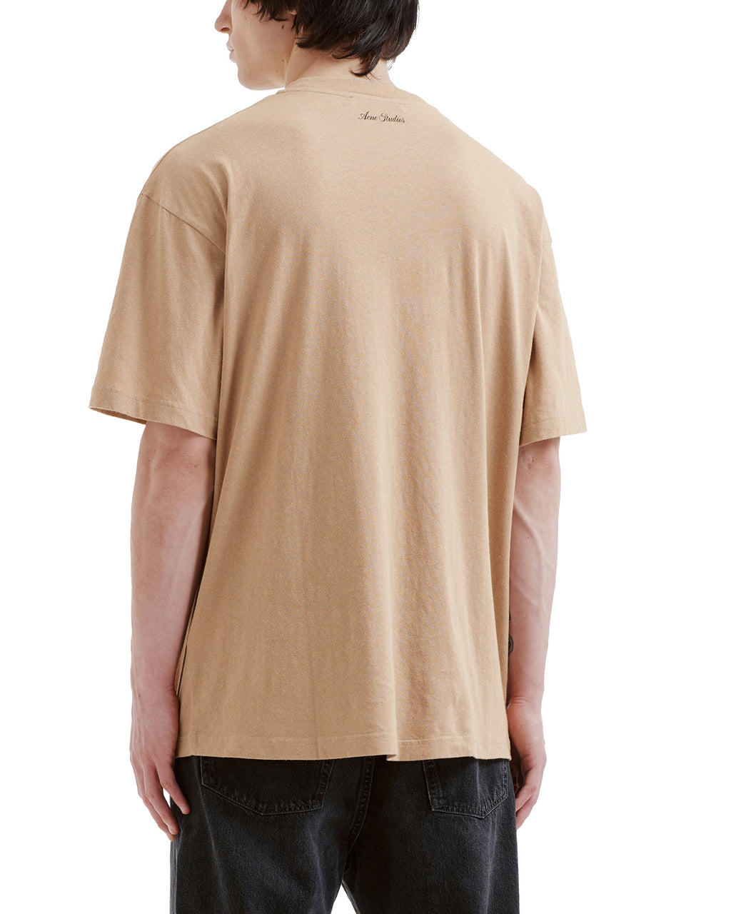 Slogan print tee