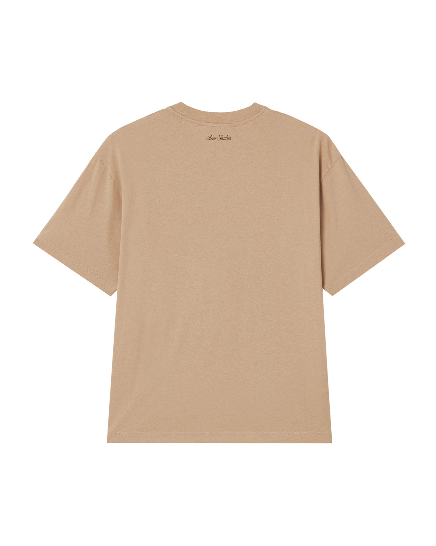 Slogan print tee