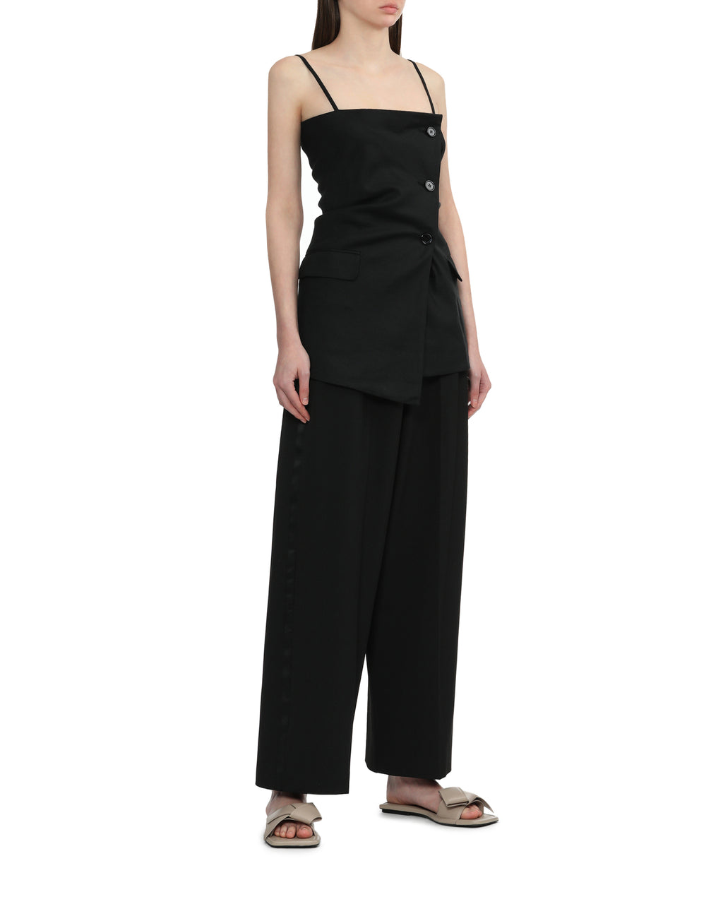 Strap suit top