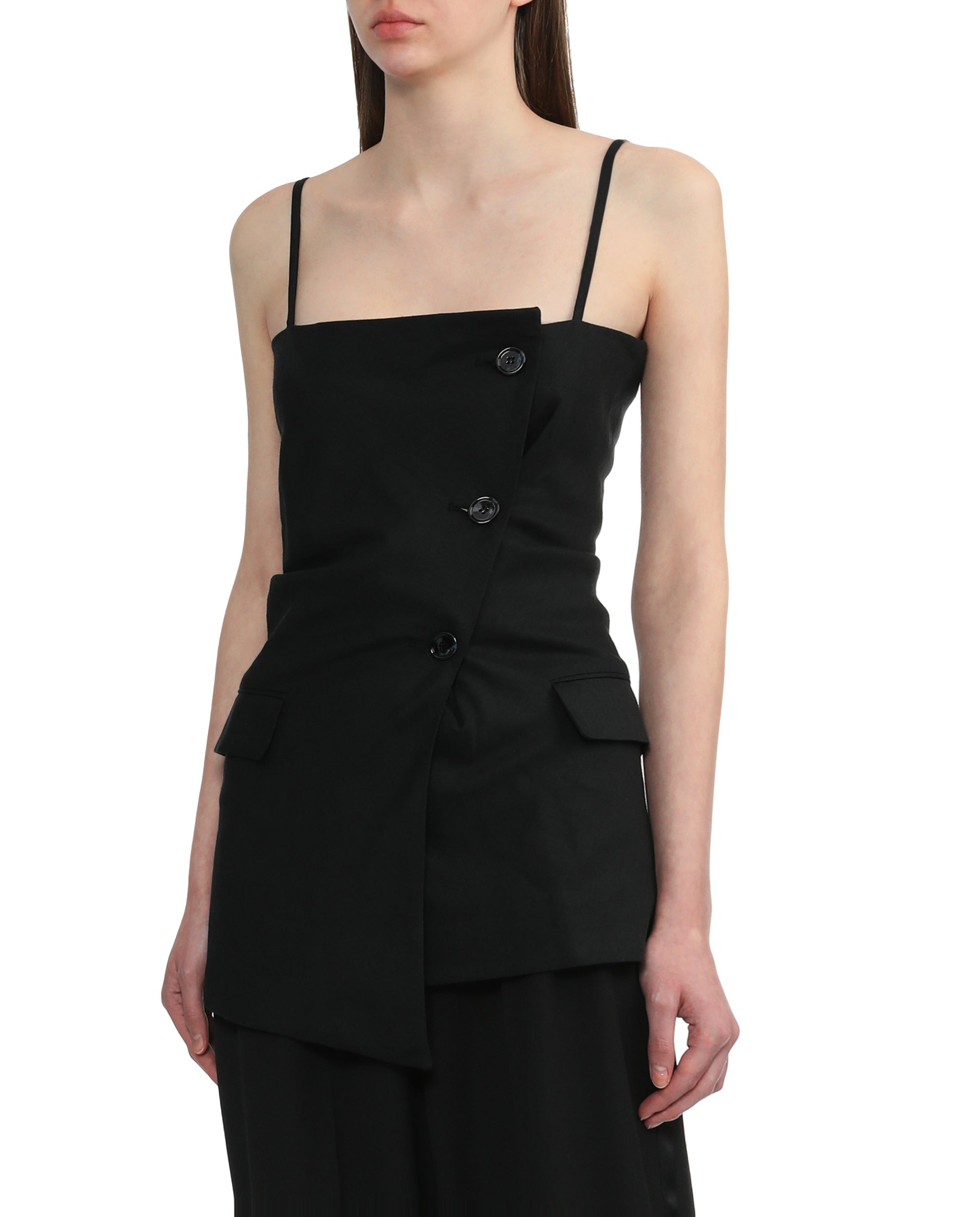 Strap suit top