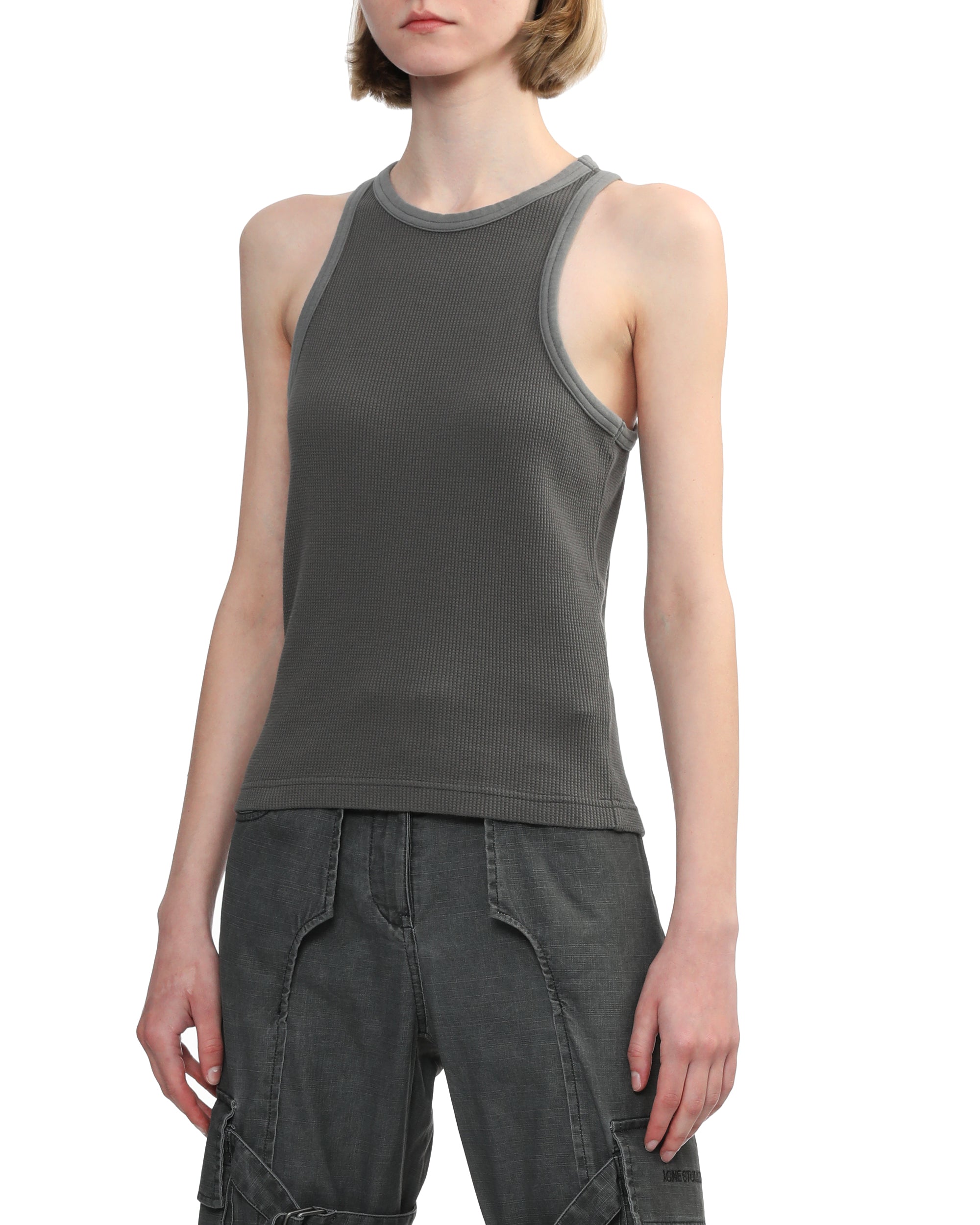 Back logo tank top