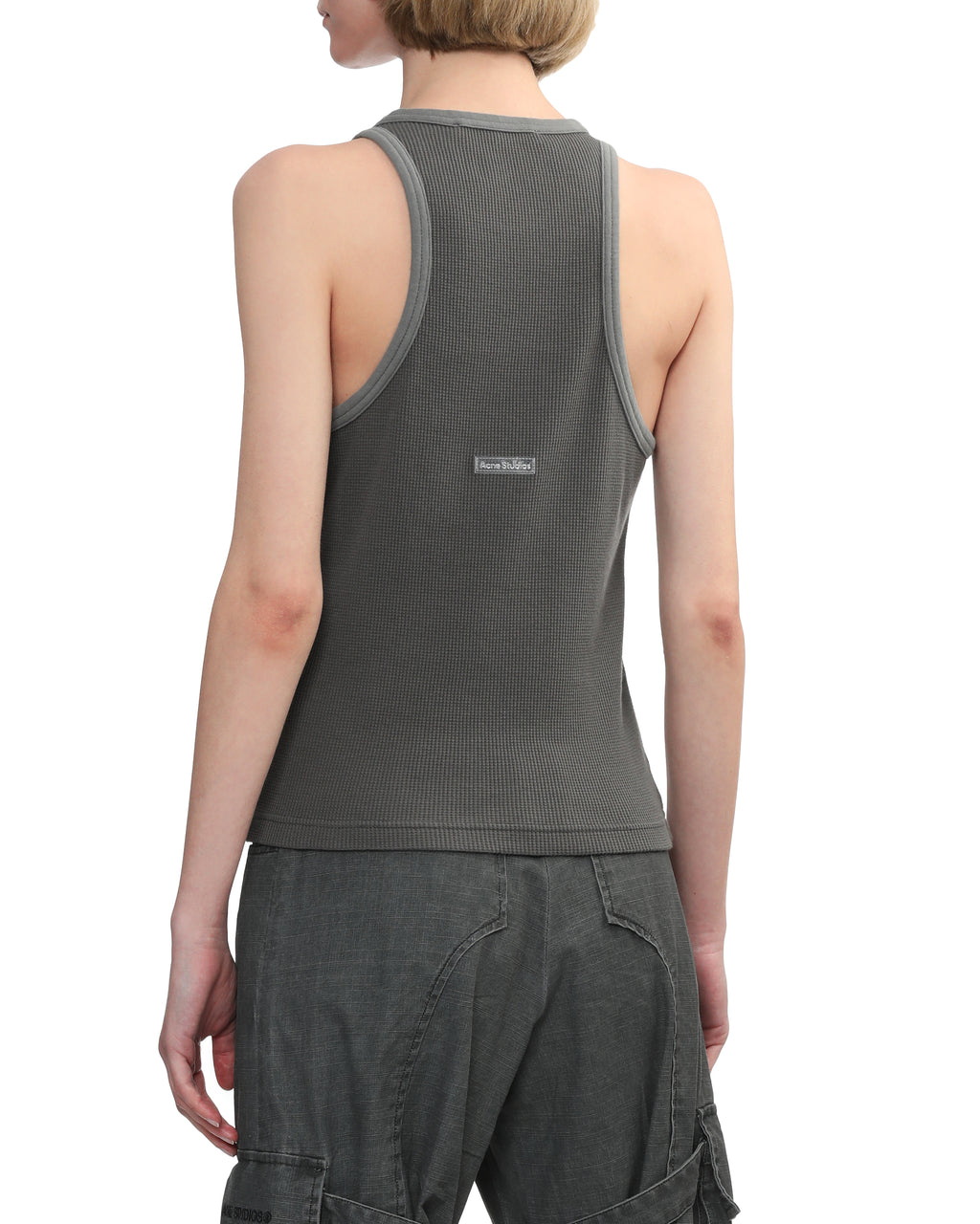 Back logo tank top