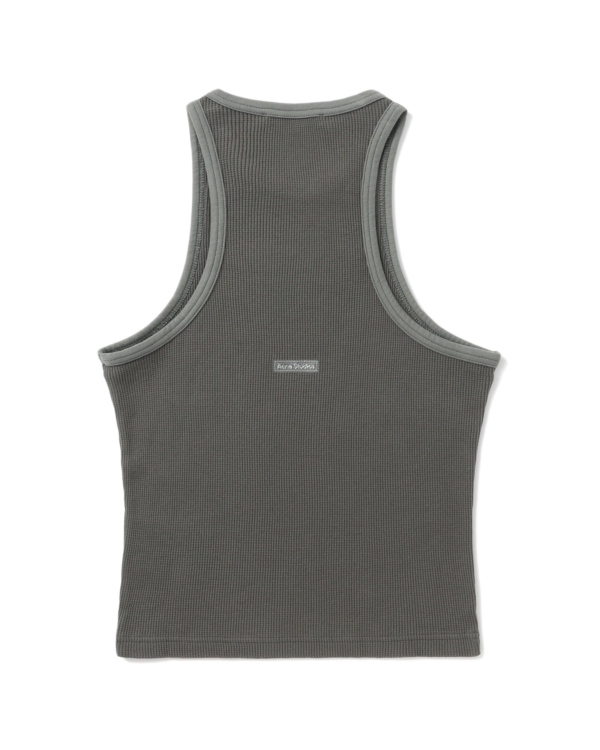 Back logo tank top