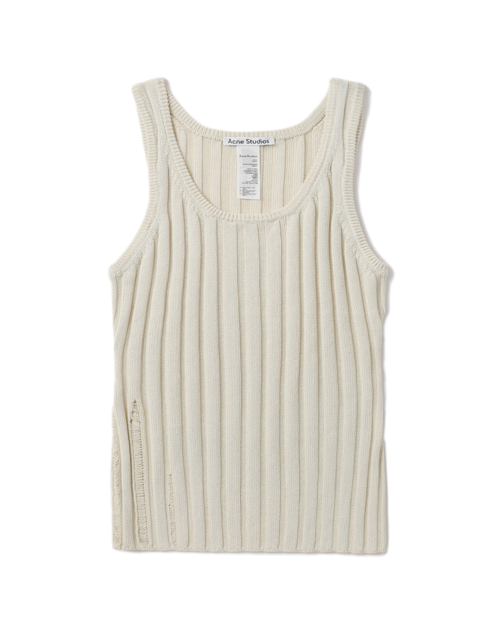 Ribbed tank top