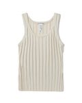 Ribbed tank top