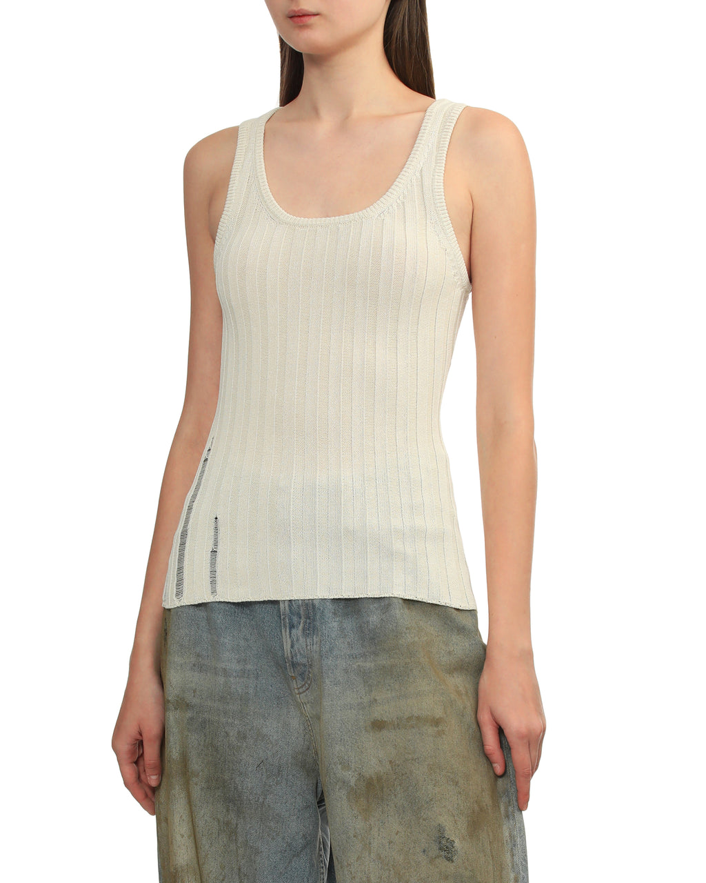 Ribbed tank top