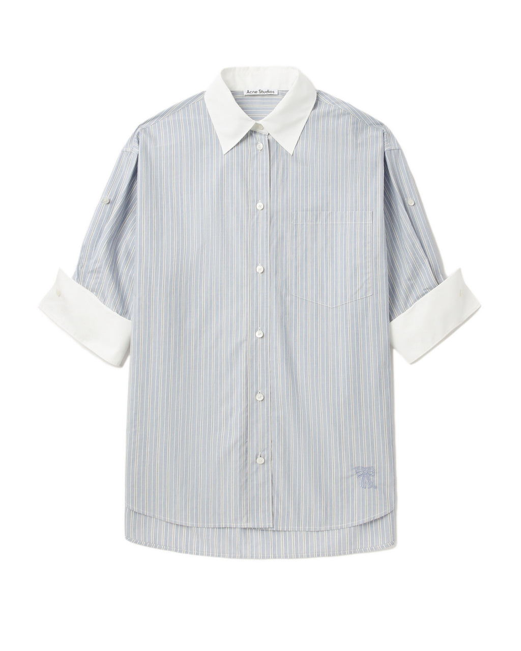 Striped short sleeve shirt