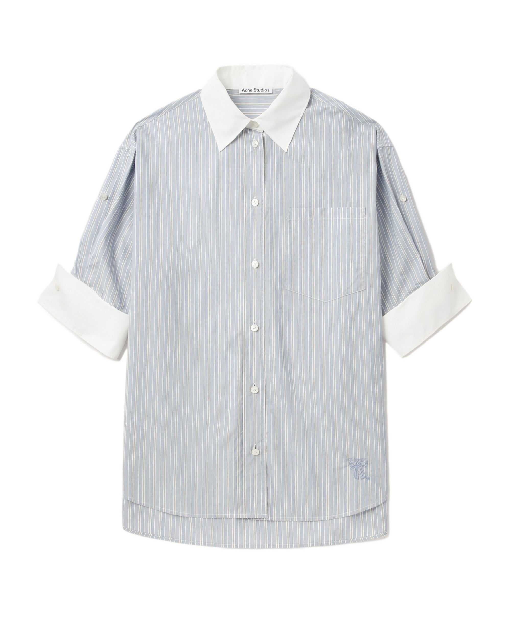 Striped short sleeve shirt