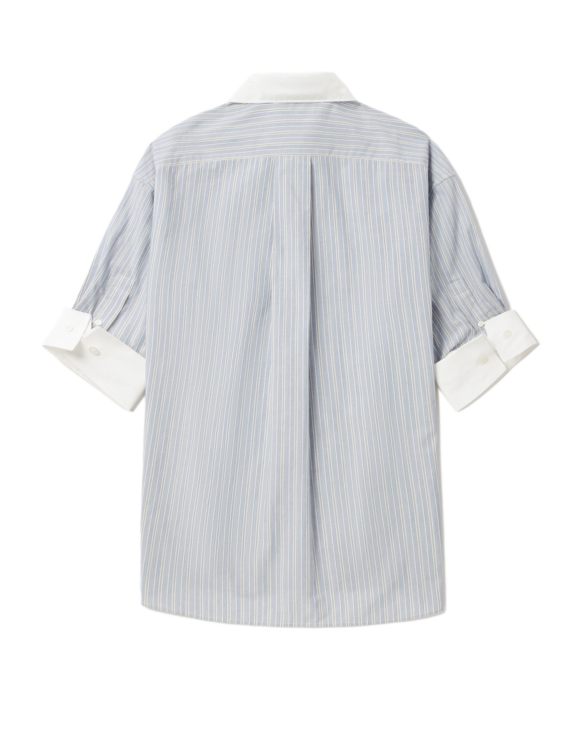 Striped short sleeve shirt