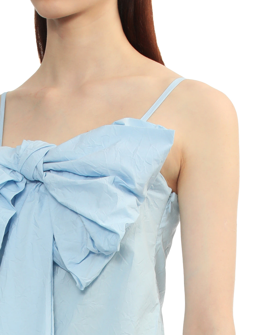 Bow strap blouse
