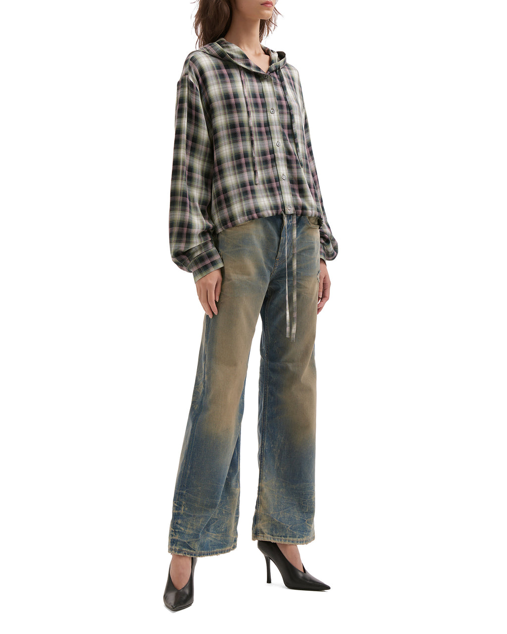 Hooded overshirt