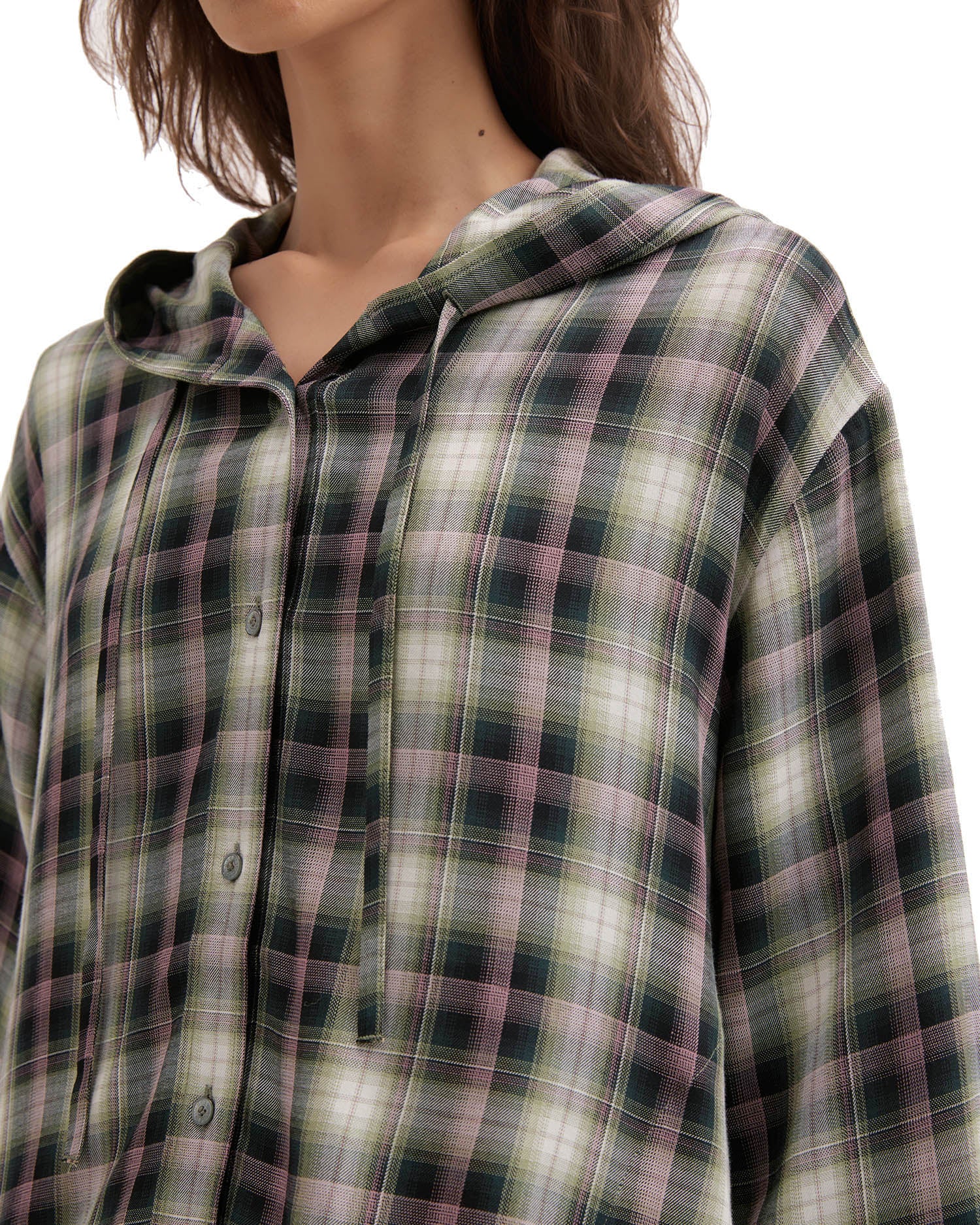 Hooded overshirt