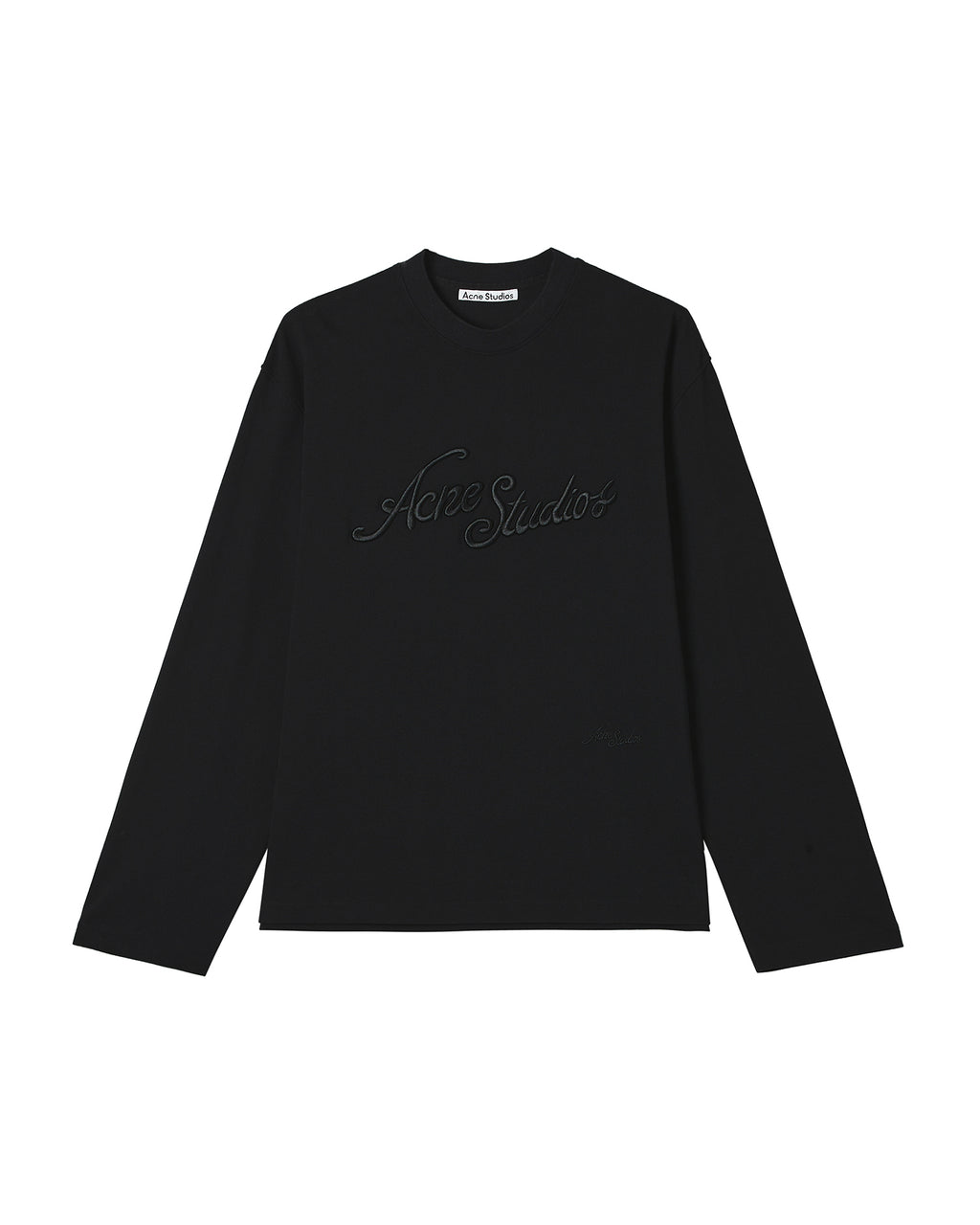 Embroidered logo tee