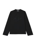 Embroidered logo tee