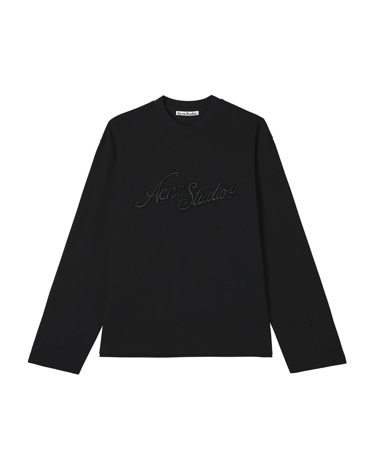 Embroidered logo tee