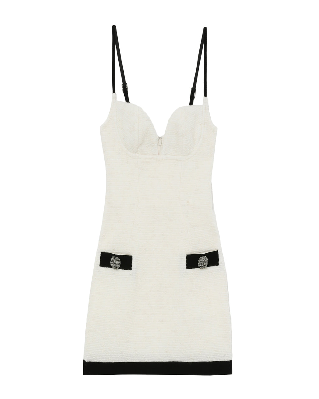 Colour block mini dress