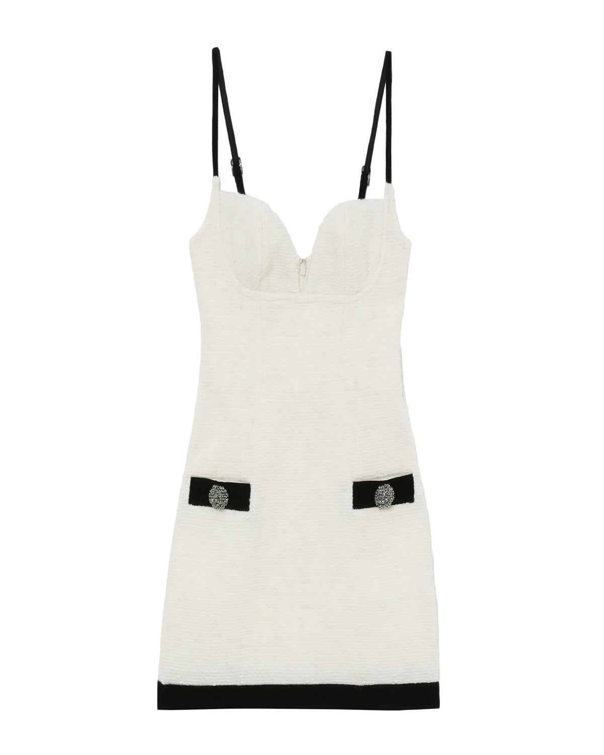 Colour block mini dress