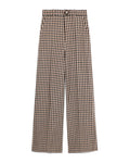 Crystal button trousers