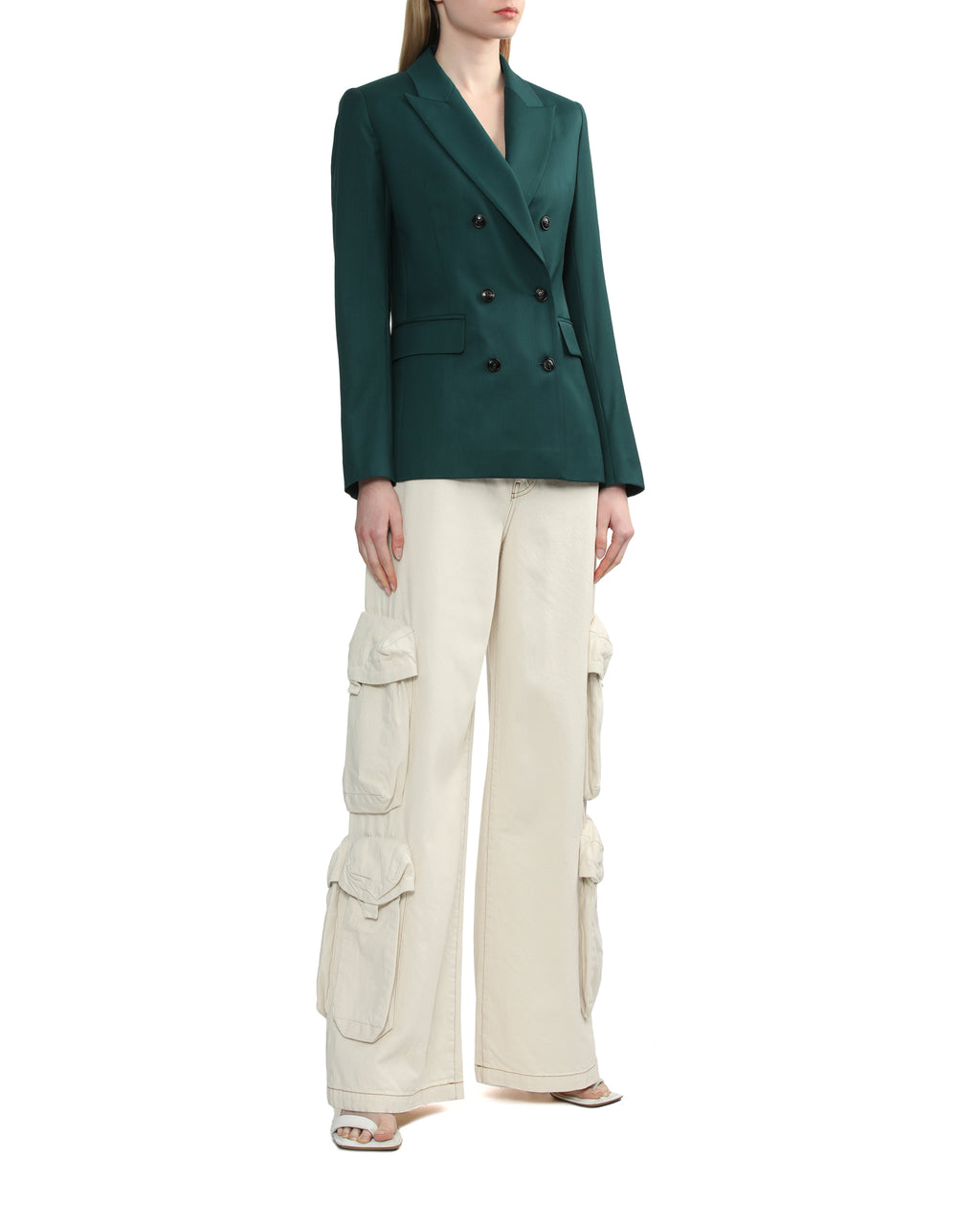 Double-breasted blazer