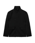 Stand collar blazer