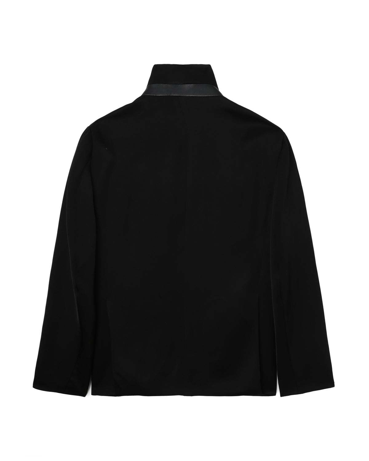 Stand collar blazer