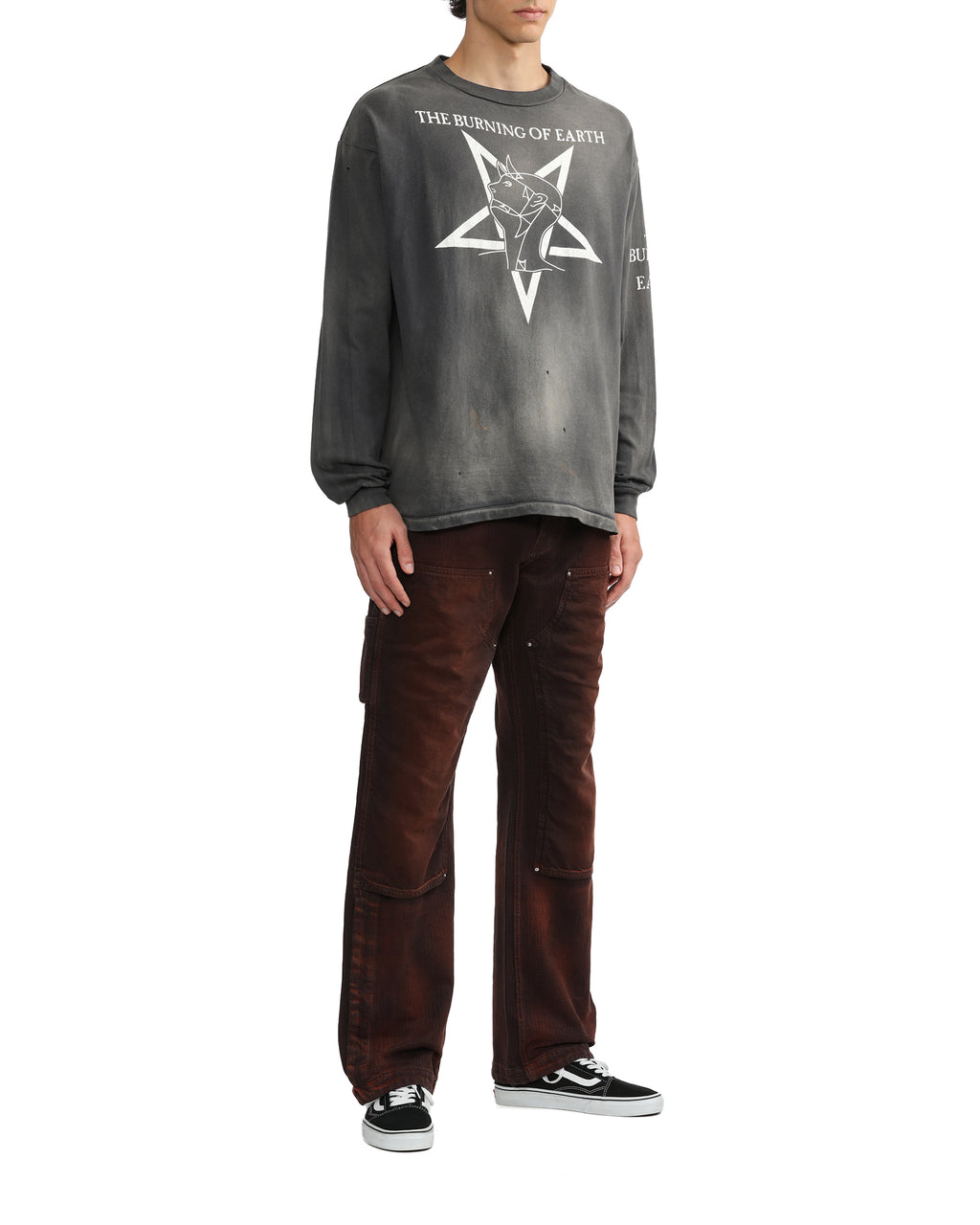 Jacquard carpenter jeans