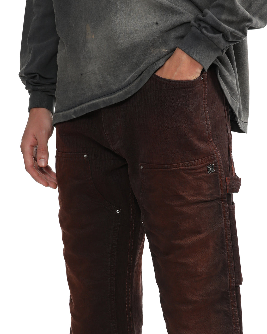 Jacquard carpenter jeans