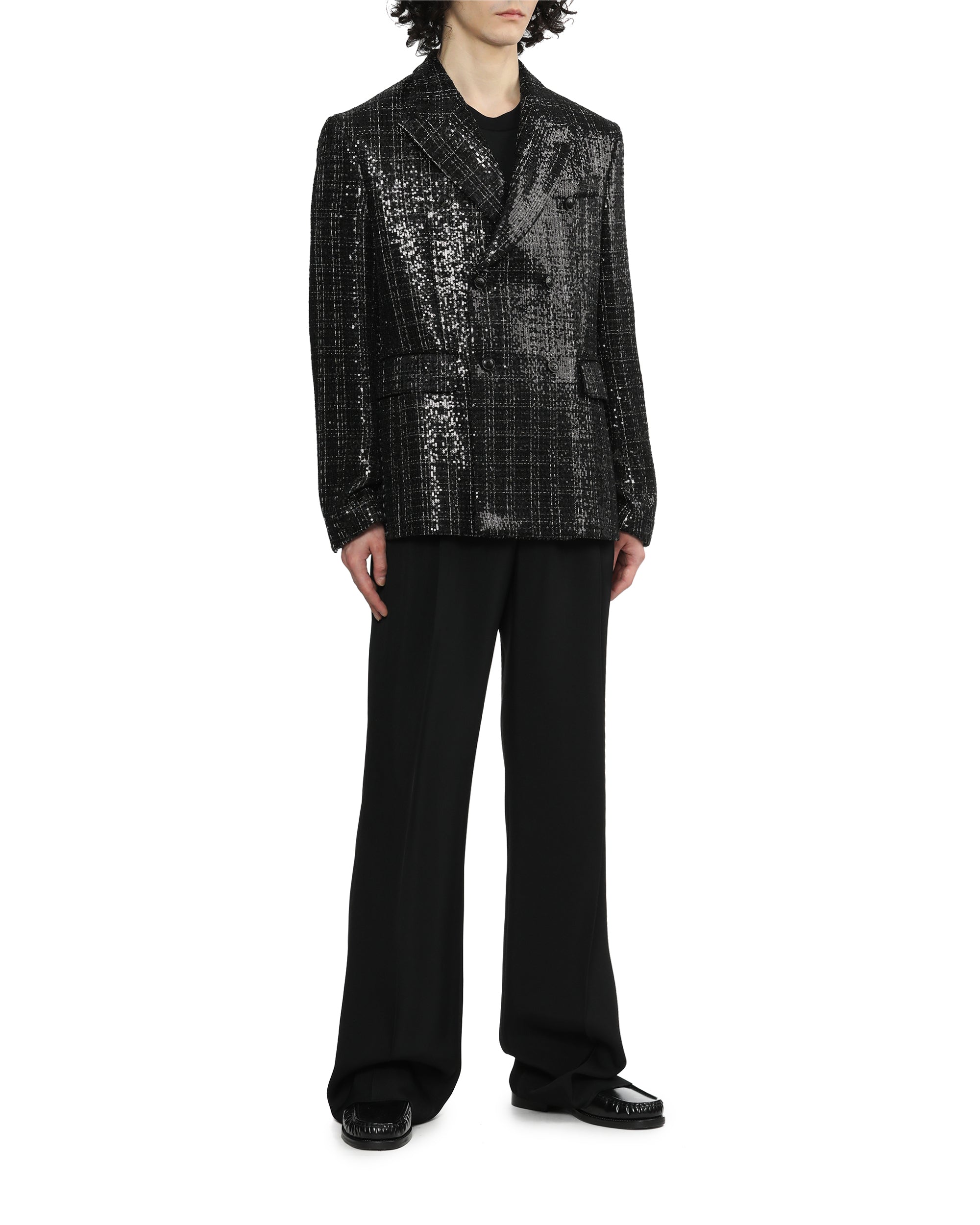 Pleated pants