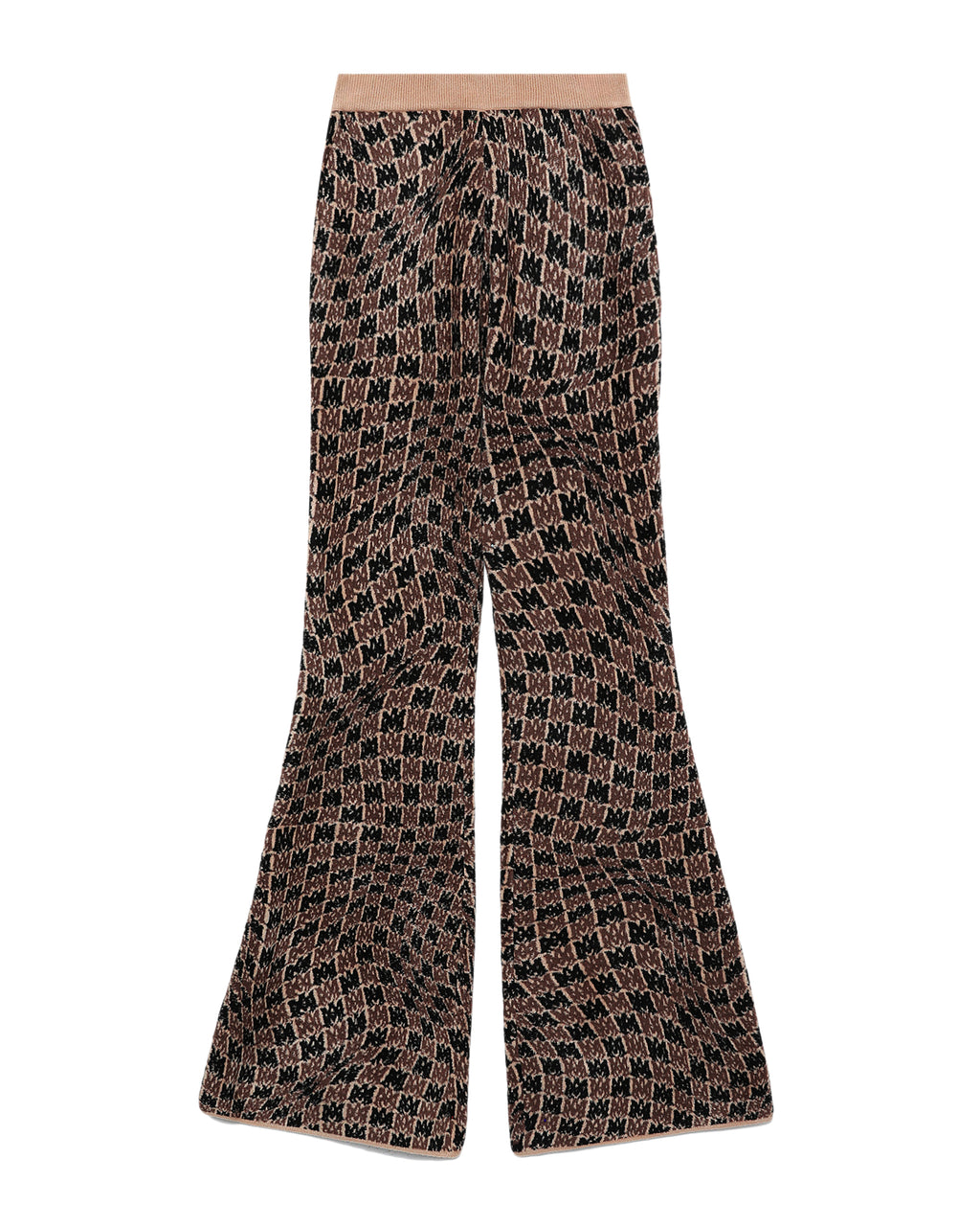Swirl flared pants