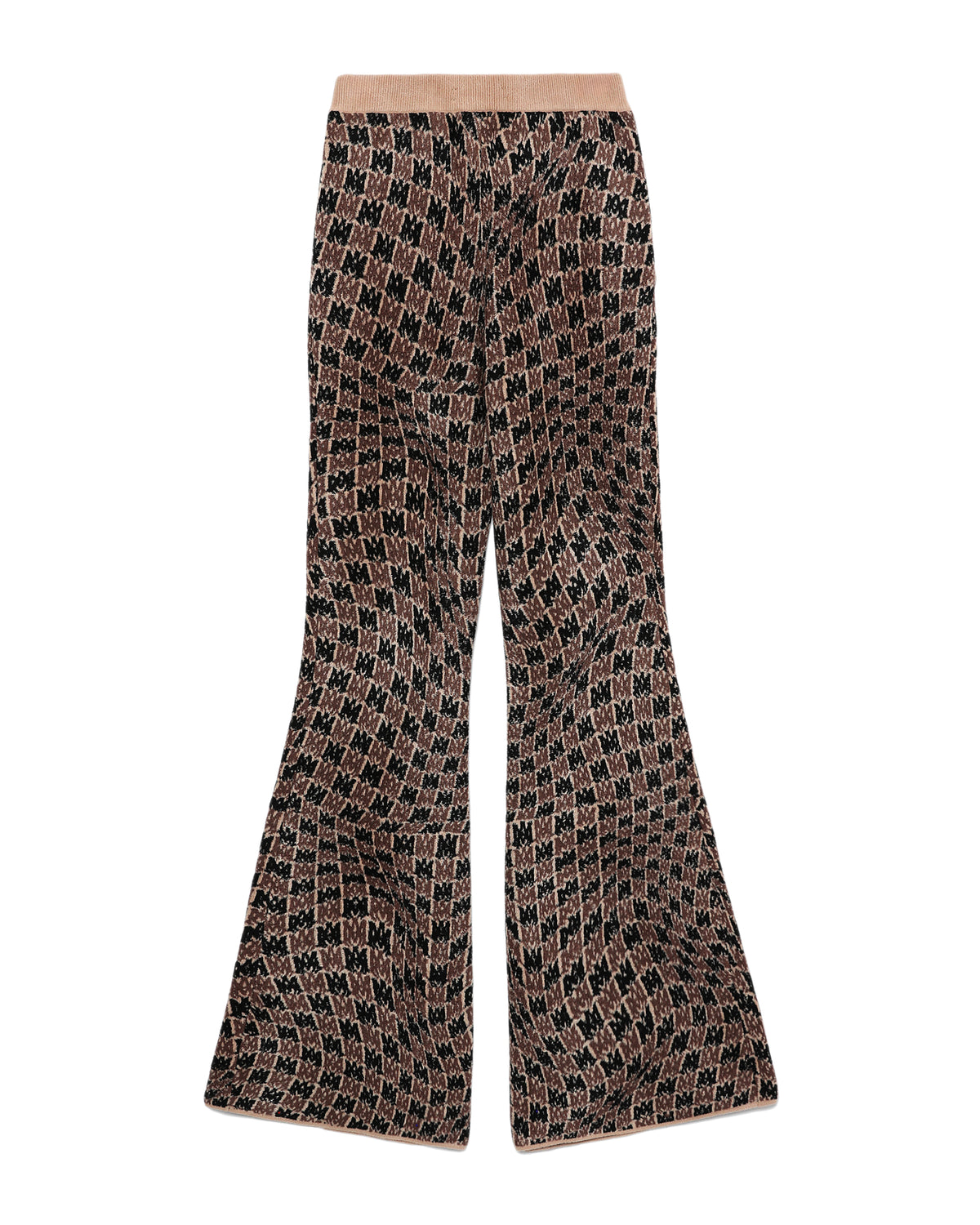 Swirl flared pants