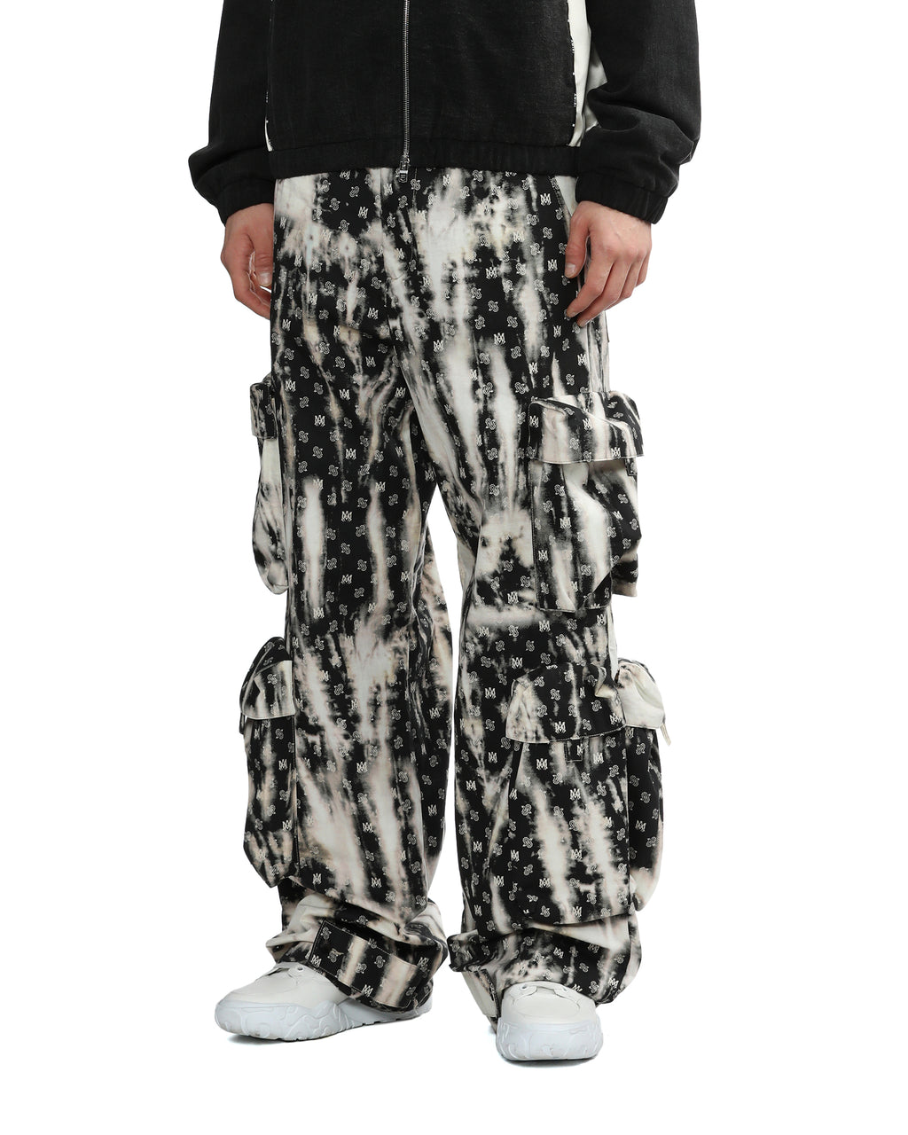 Logo monogram cargo pants