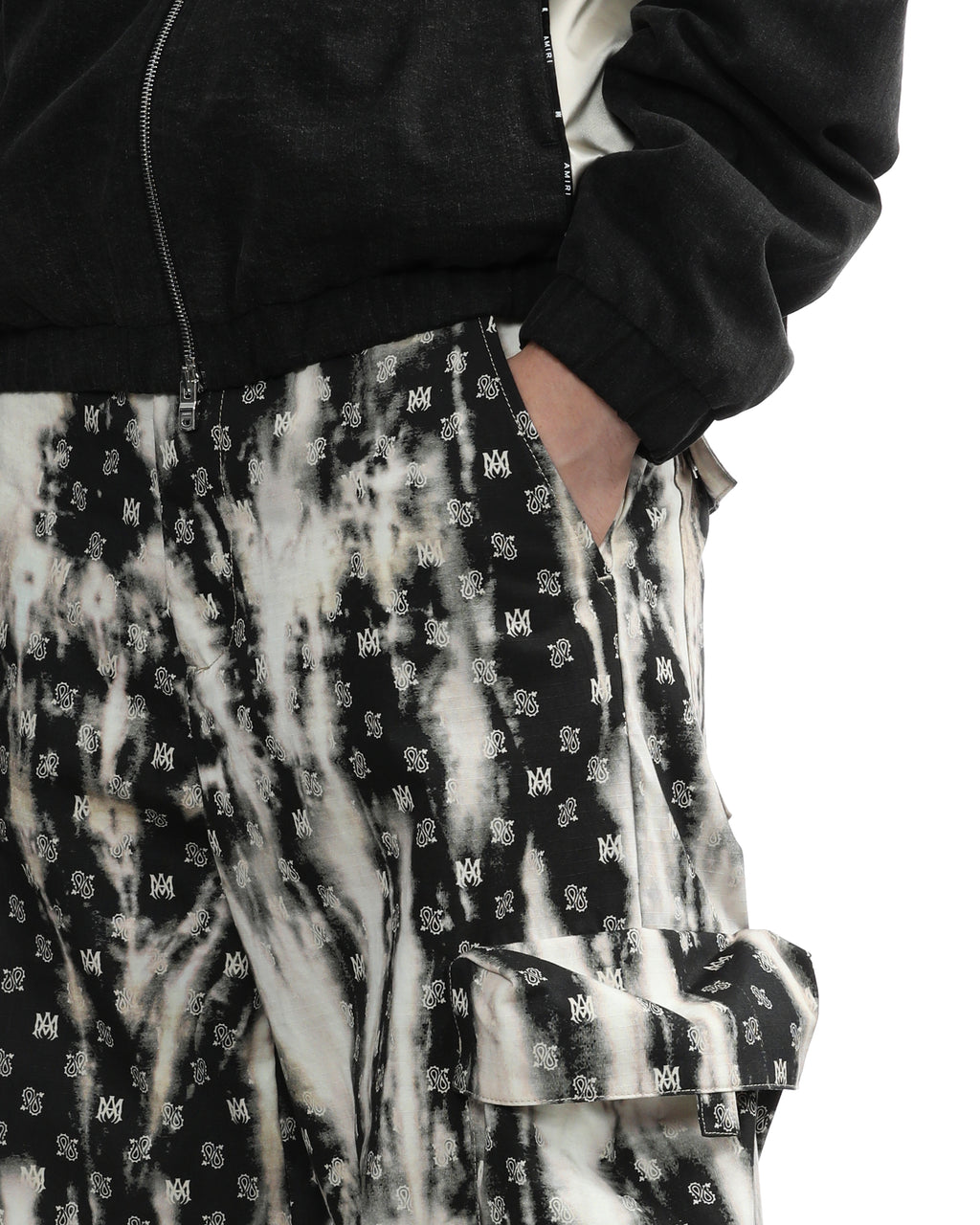 Logo monogram cargo pants