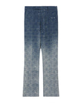 Logo gradient kick flare pants