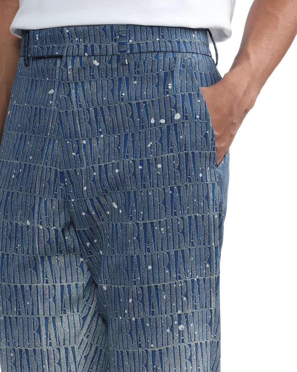 Logo gradient kick flare pants
