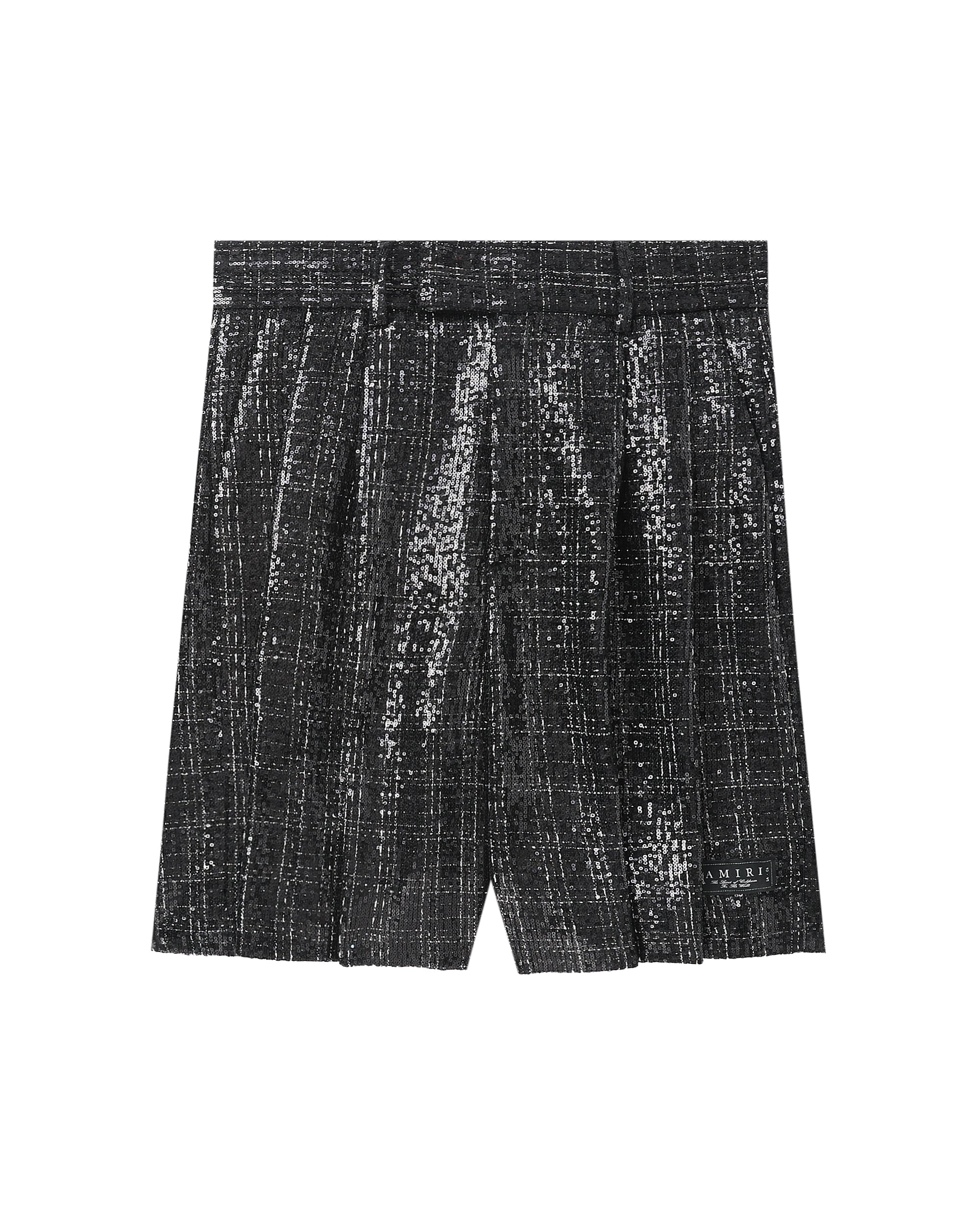 Sequin boucle shorts